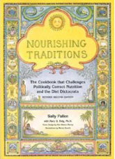 Health related book: Nourishing Traditions by Sally Fallon